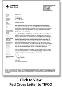 Red Cross Letter 2013